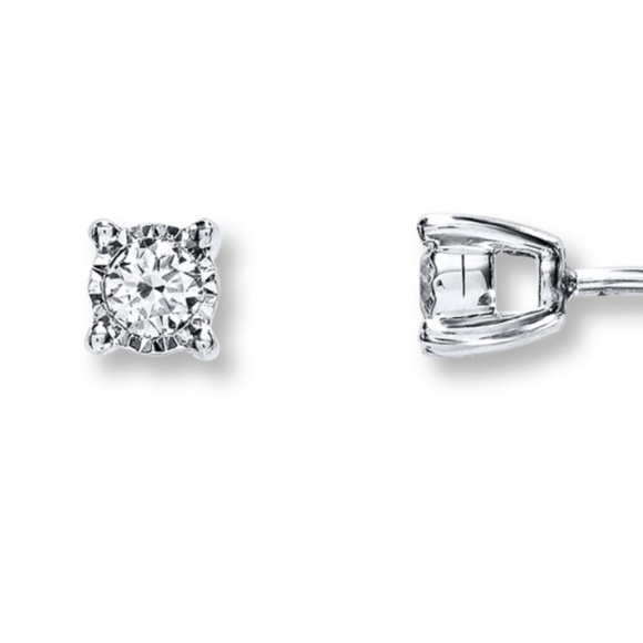 Jewelry - 1/10 CT Diamond Earrings | Real Diamonds